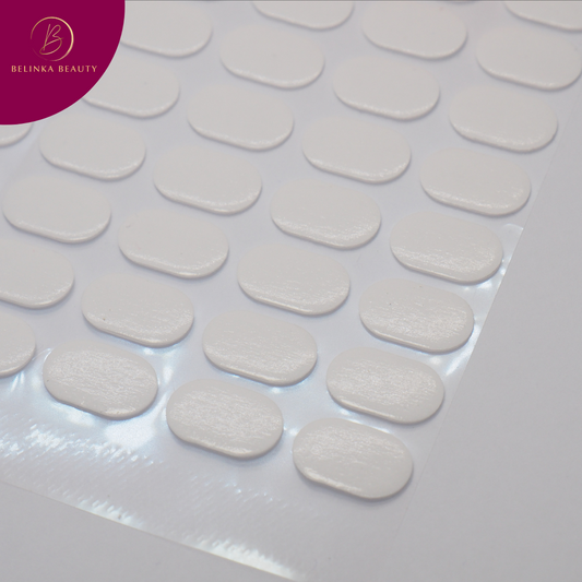 Adhesive surface for tips