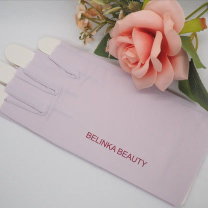 UV protection gloves for manicure with UPF 50+