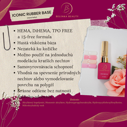 Iconic Rubber Base - Cool Pink (4)