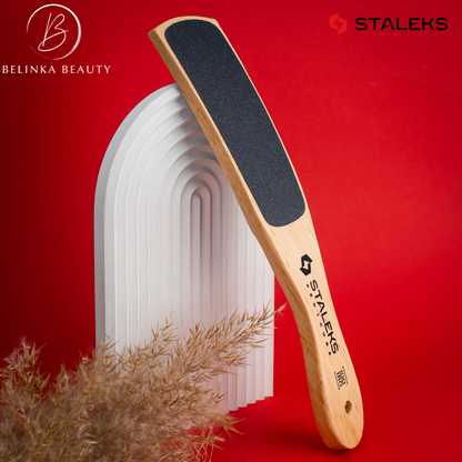 Staleks Fußfeile aus Holz 100/180 BEAUTY & CARE ABC 10/2