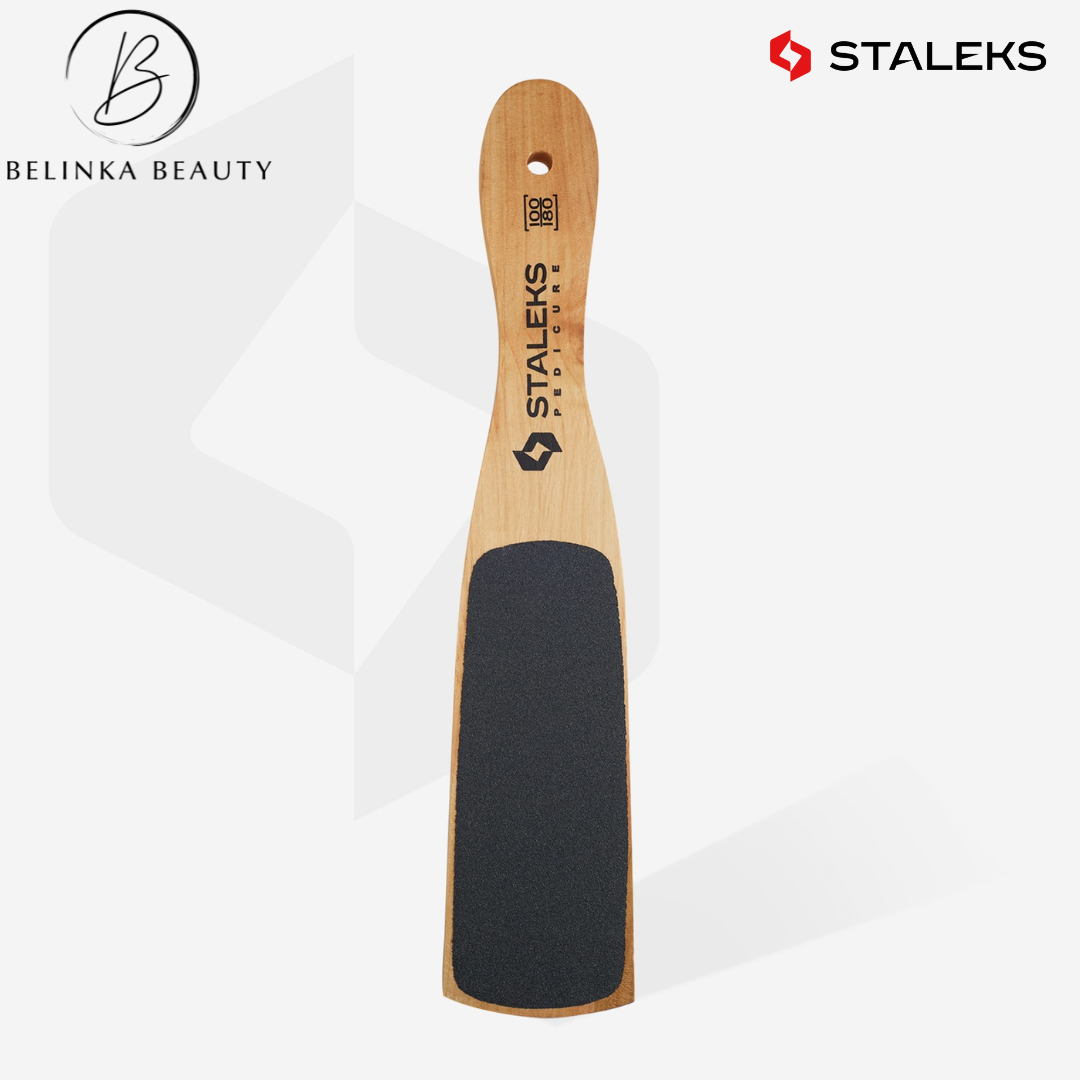 Staleks Fußfeile aus Holz 100/180 BEAUTY & CARE ABC 10/2